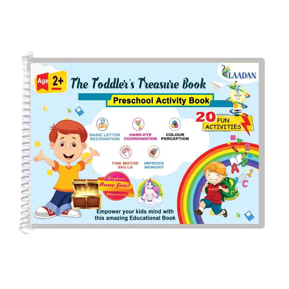 Laadan Toddlers Treasure – Montessori Busy Book for Toddlers & Early Learners