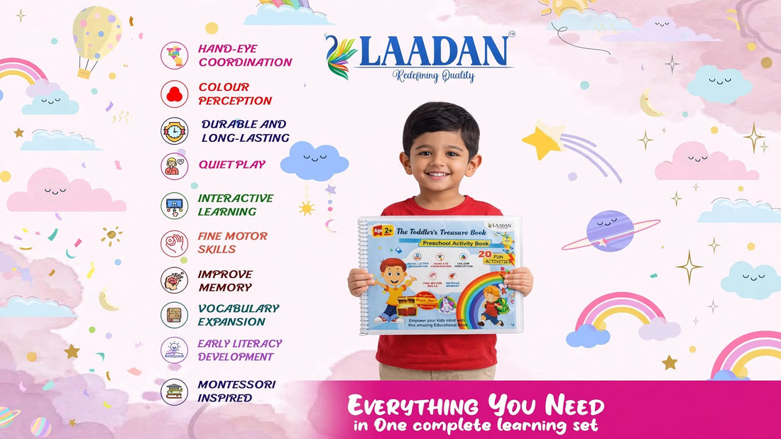 16 Learning Topics in One Busy Book: What Makes Laadan Busy Books Different