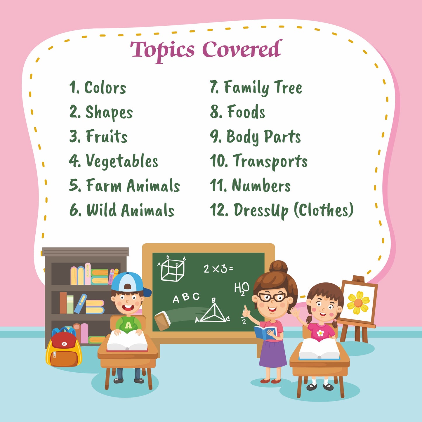 Laadan My Busy Travel Book – Montessori Activity Book for Toddlers & Preschoolers