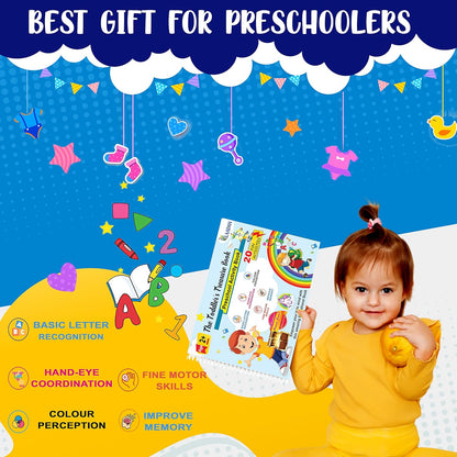 Laadan Toddlers Treasure – Montessori Busy Book for Toddlers & Early Learners