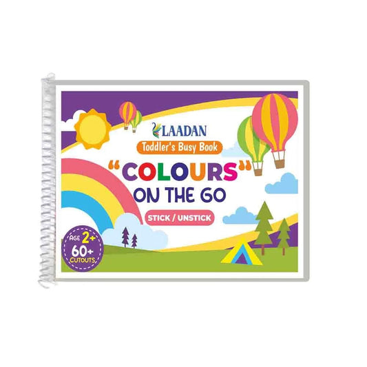 Laadan Colours on the Go – Montessori Colours Busy Book for Toddlers & Preschoolers